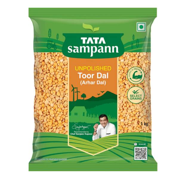 Tata Sampann Unpolished Toor Dal/Toor Dal