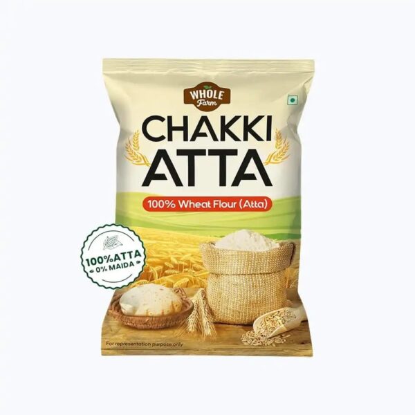 Whole Farm Chakki Atta (100% Atta, 0% Maida)
